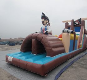 T7-249 Pirates Inflatable Obstacles Courses