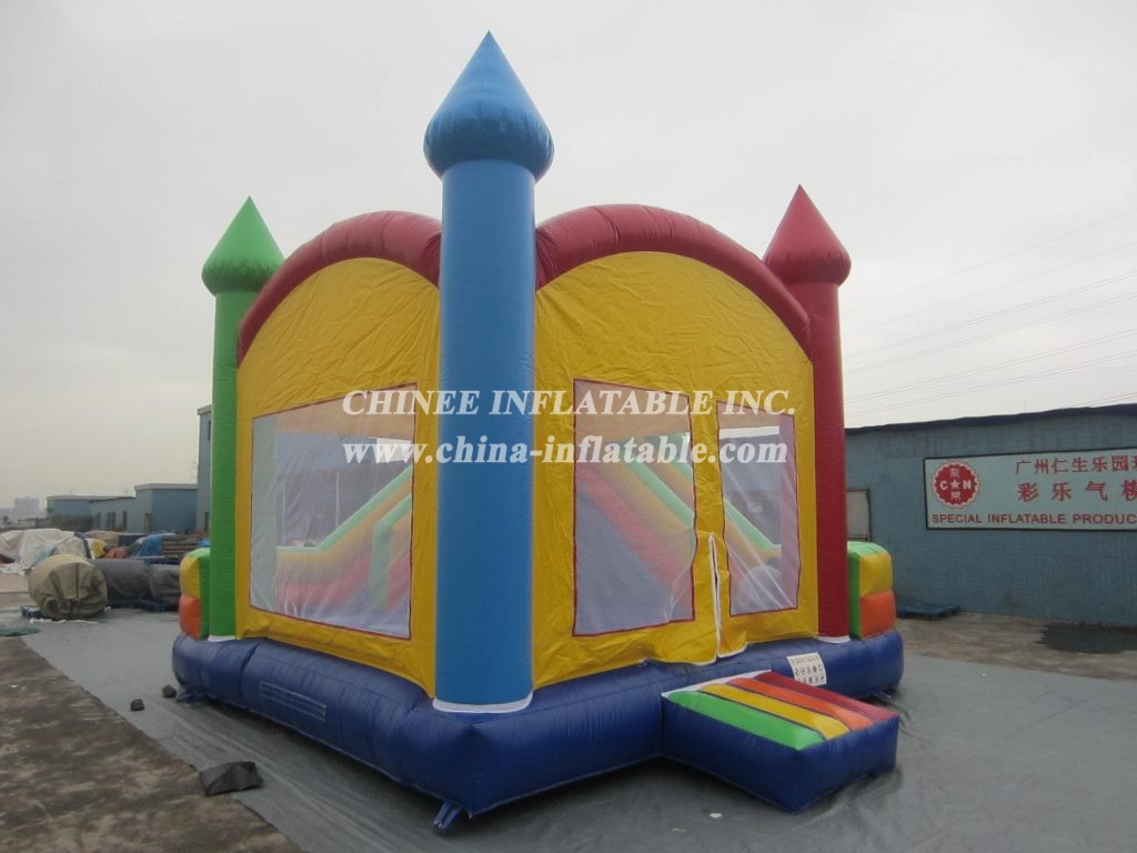 T5-220 Popular Inflatable Castle Bounce House With Slide