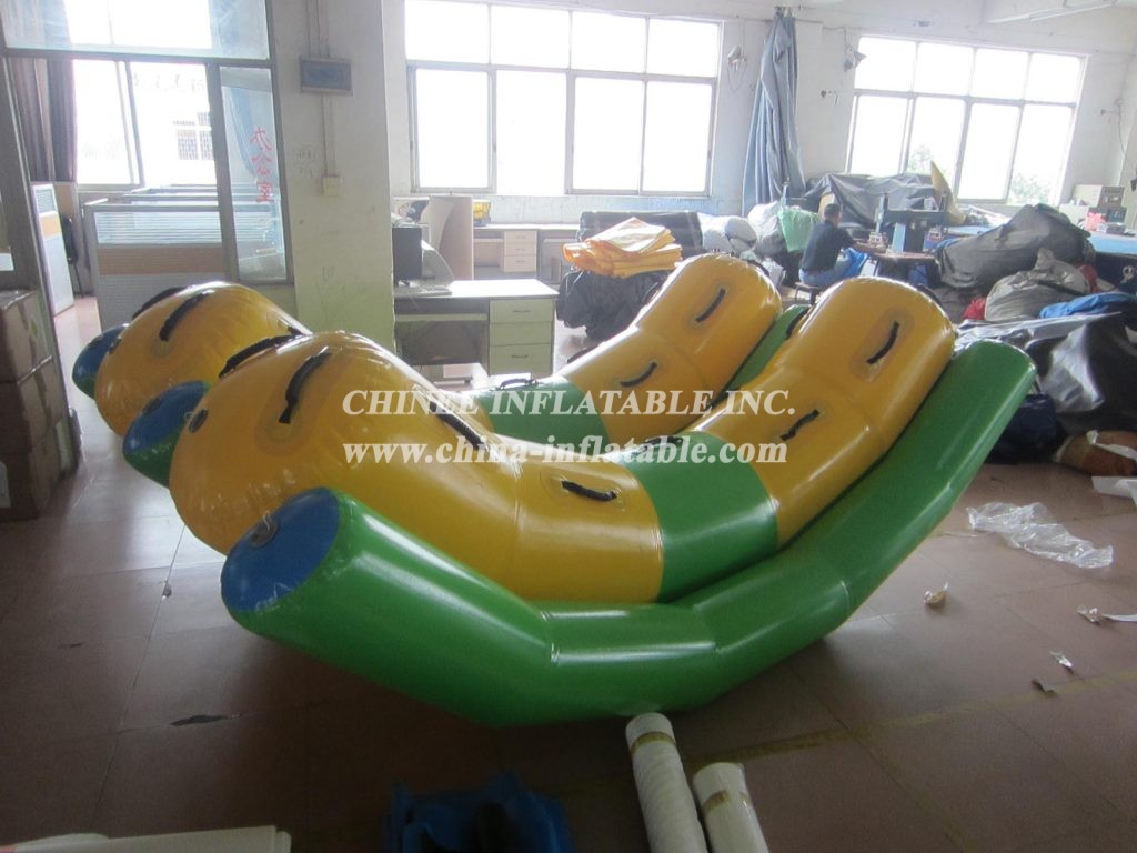 T10-233 Double Rocker Inflatable Water Sport Games For Kid Party Events