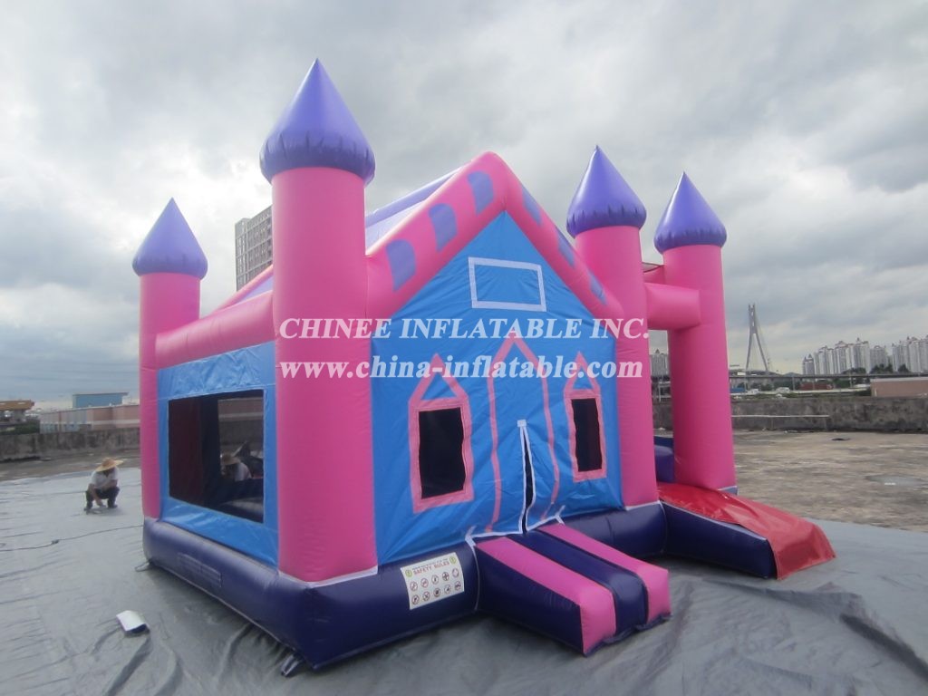 T5-247 Princess Inflatable Jumper Castle