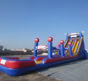 T8-1438 Race Car Inflatable Slides Giant Slide