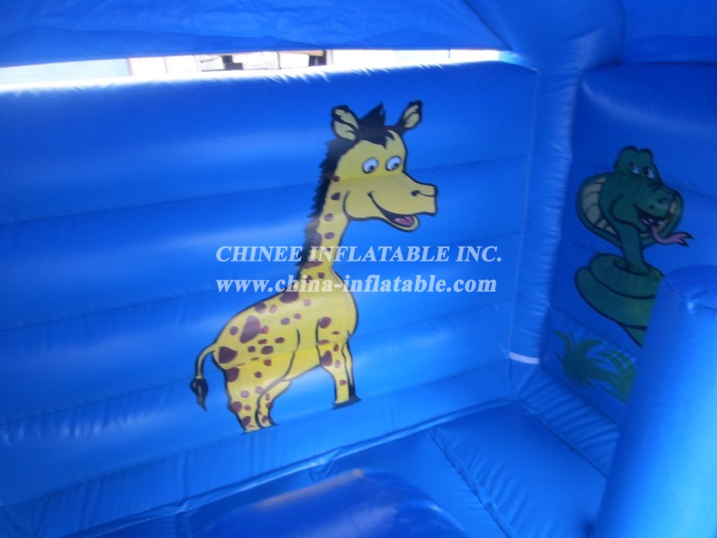 T2-391 Blue Inflatable Bouncer