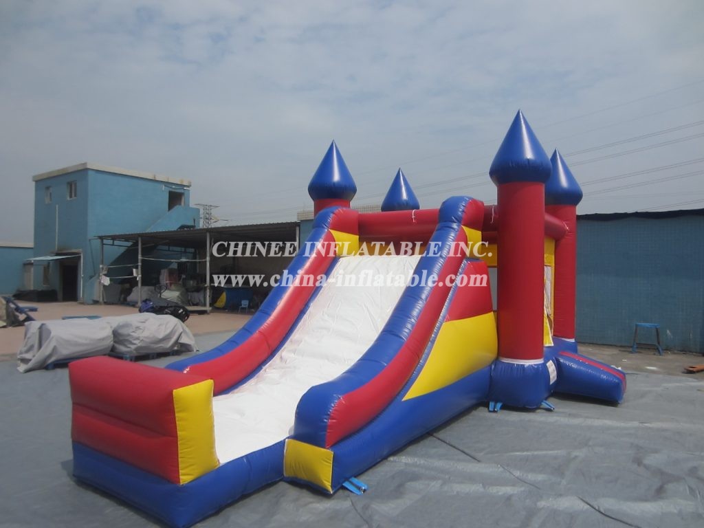 T5-223 Inflatable Castle Bounce House With Slide