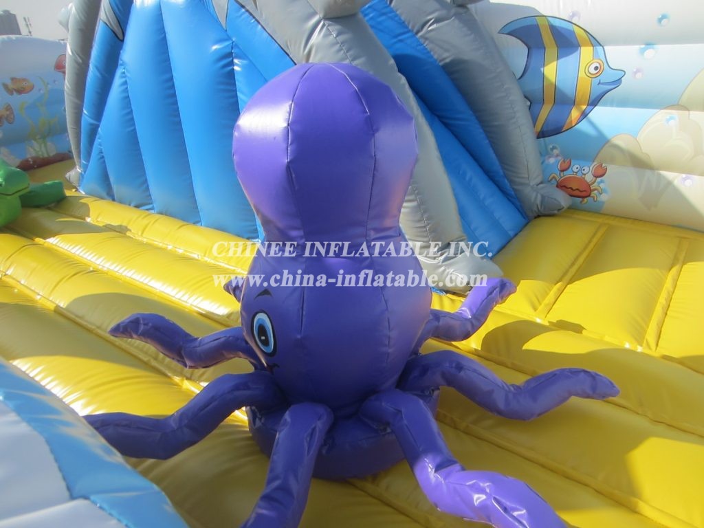 T2-3183 Undersea World Inflatable Bouncers