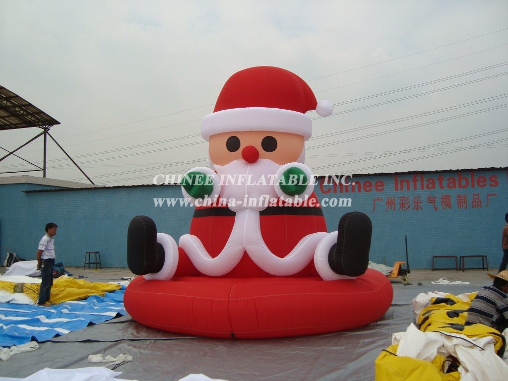 C1-129 Christmas Outdoor Santa Claus Inflatable Decoration