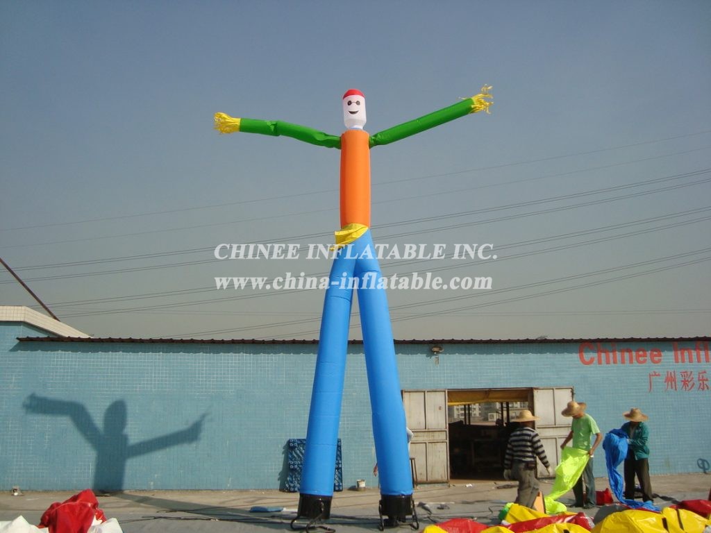 D2-138 Inflatable Air Dancer Tube Man With 2 Legs