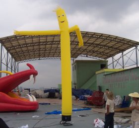 D2-23 Air Dancer Inflatable Yellow Tube Man