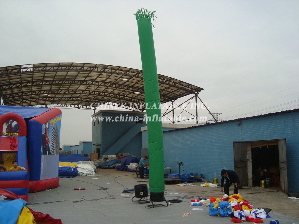 D2-3 Air Dancer Inflatable Purple Tube Man For Advertising