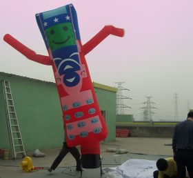 D2-48 Air Dancer Inflatable Mobile Phone Tube Man For Advertising
