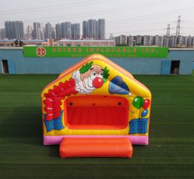 T2-2026 Clown Theme Bounce House For Kids Party Event Commercial Inflatable