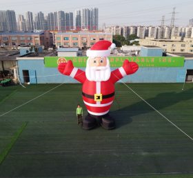 C1-127 Outdoor 6M Height Inflatable Santa For Chrismas Decoration