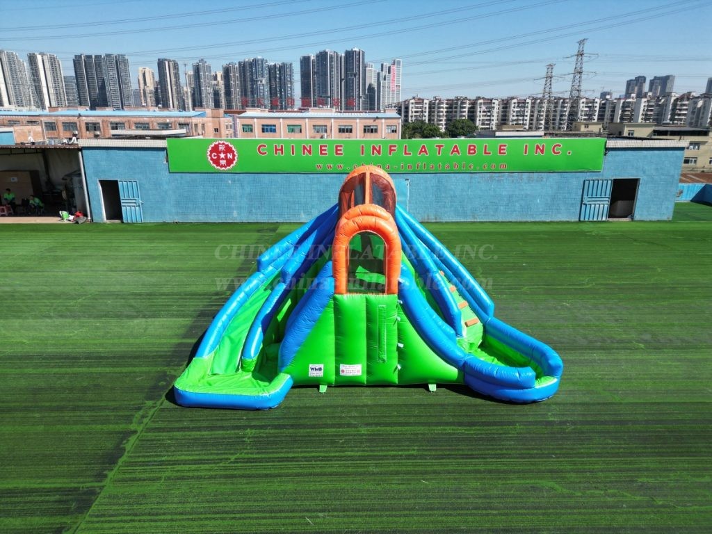 T8-555 Outdoor Commercial Inflatable Water Slide