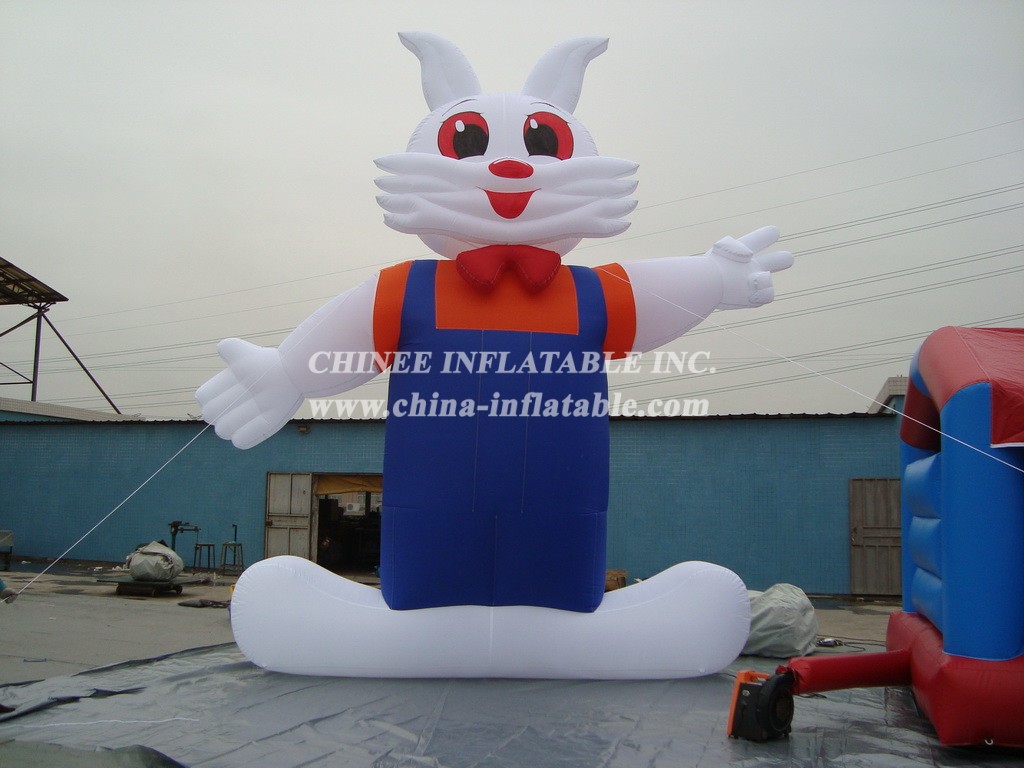 Cartoon1-709 Rabbit Inflatable Cartoons