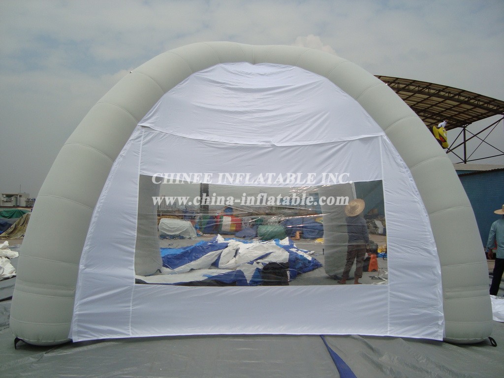Tent1-324 White Advertisement Dome Inflatable Tent