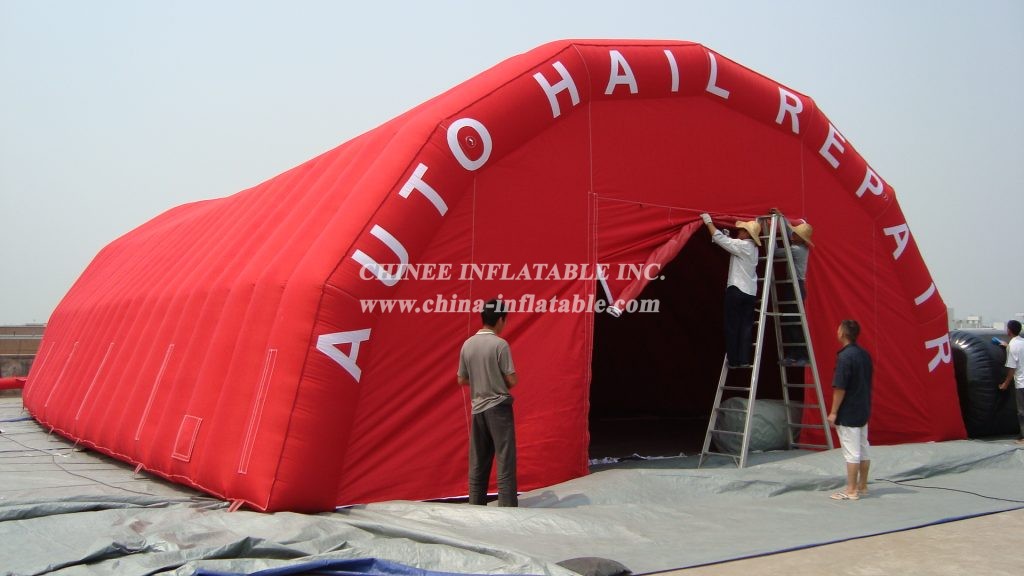 Tent1-419 Red Inflatable Tent