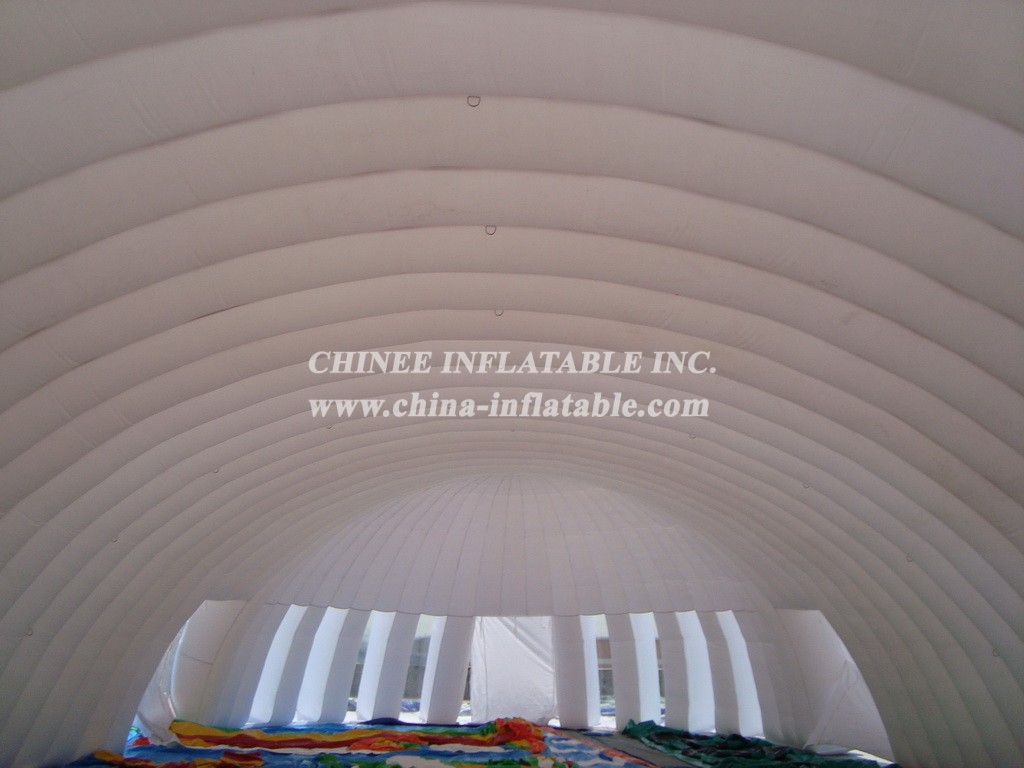 Tent1-410 Giant White Inflatable Tent
