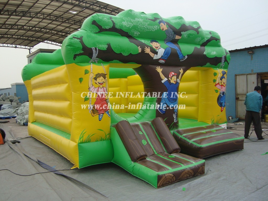 T2-2605 Cartoon Inflatable Bouncer