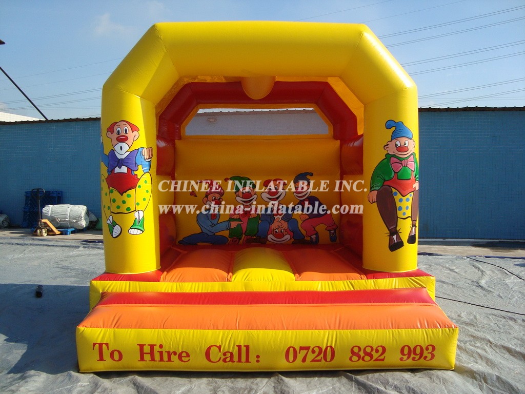 T2-2732 Clown Inflatable Bouncers