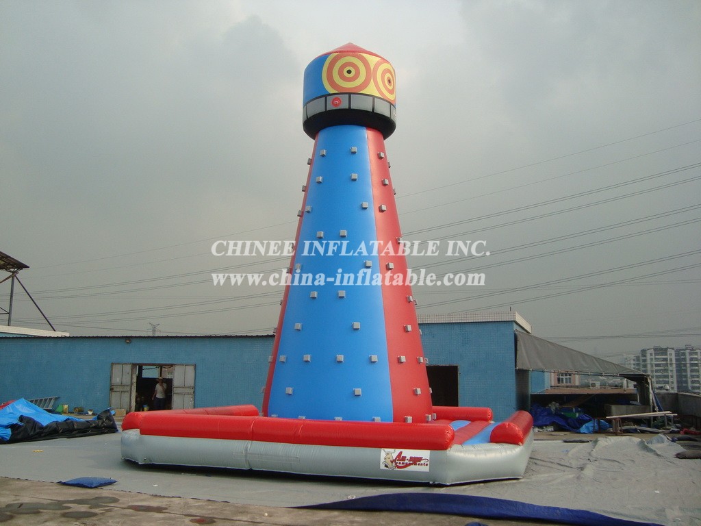 T11-559 Outdoor Inflatable Sport Game Inflatable Rock Climbing Wall