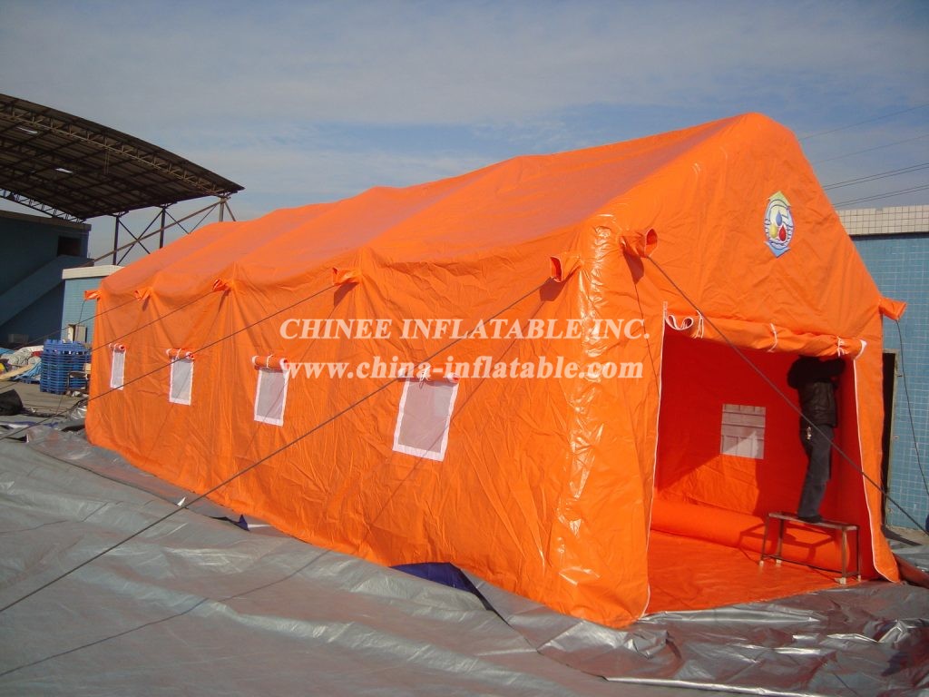 Tent1-451 Orange Inflatable Tent