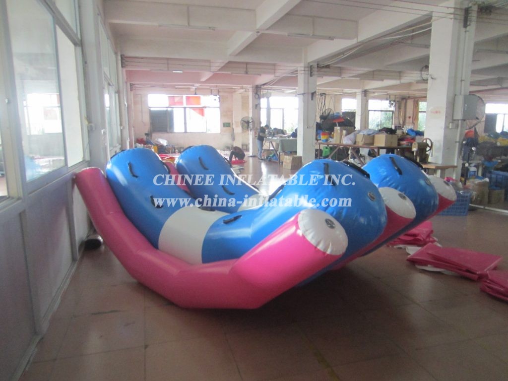 T10-233 Double Rocker Inflatable Water Sport Games For Kid Party Events