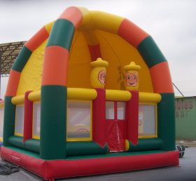 T1-146 Circus Inflatable Bouncer House