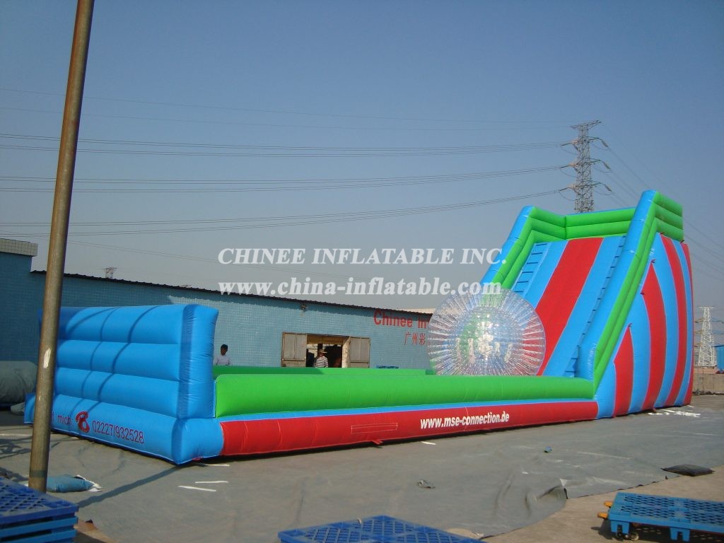T11-117 Commercial Grade Inflatable Dry Water Slide For Kids And Adults