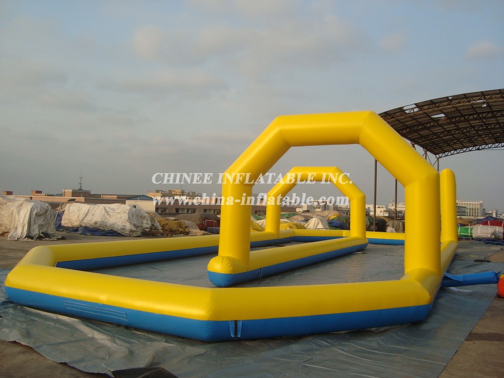 T11-1004 Inflatable Race Track Sport Game