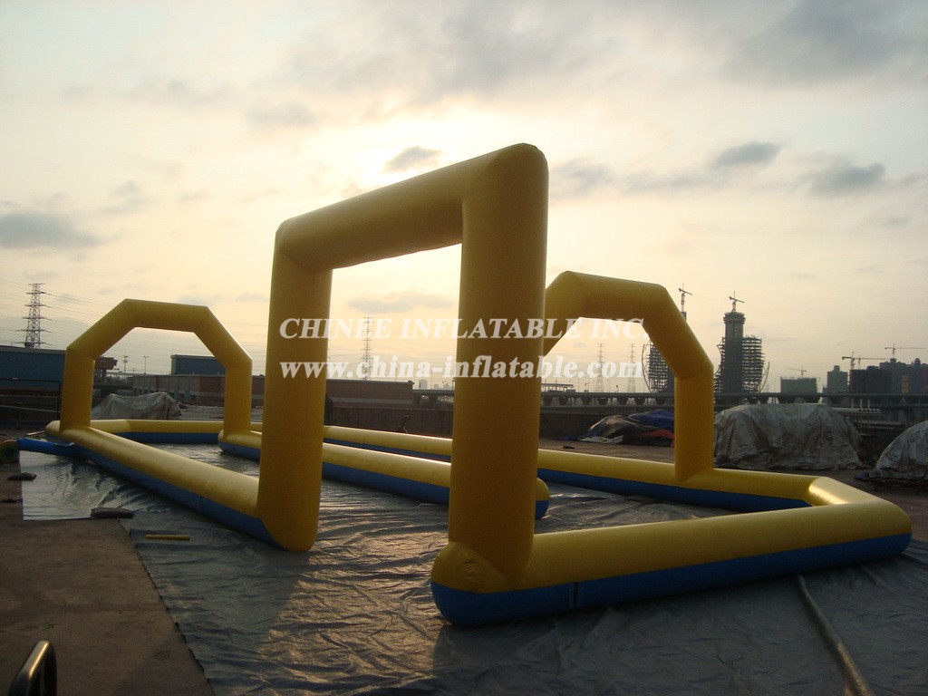 T11-1004 Inflatable Race Track Sport Game