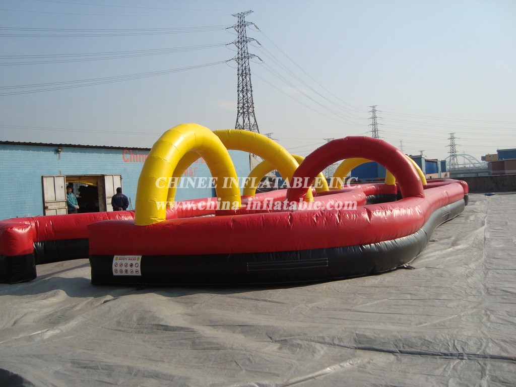 T11-1055 Inflatable Race Track Sport Game