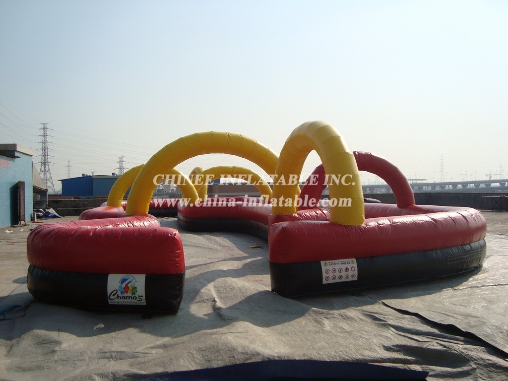 T11-1055 Inflatable Race Track Sport Game