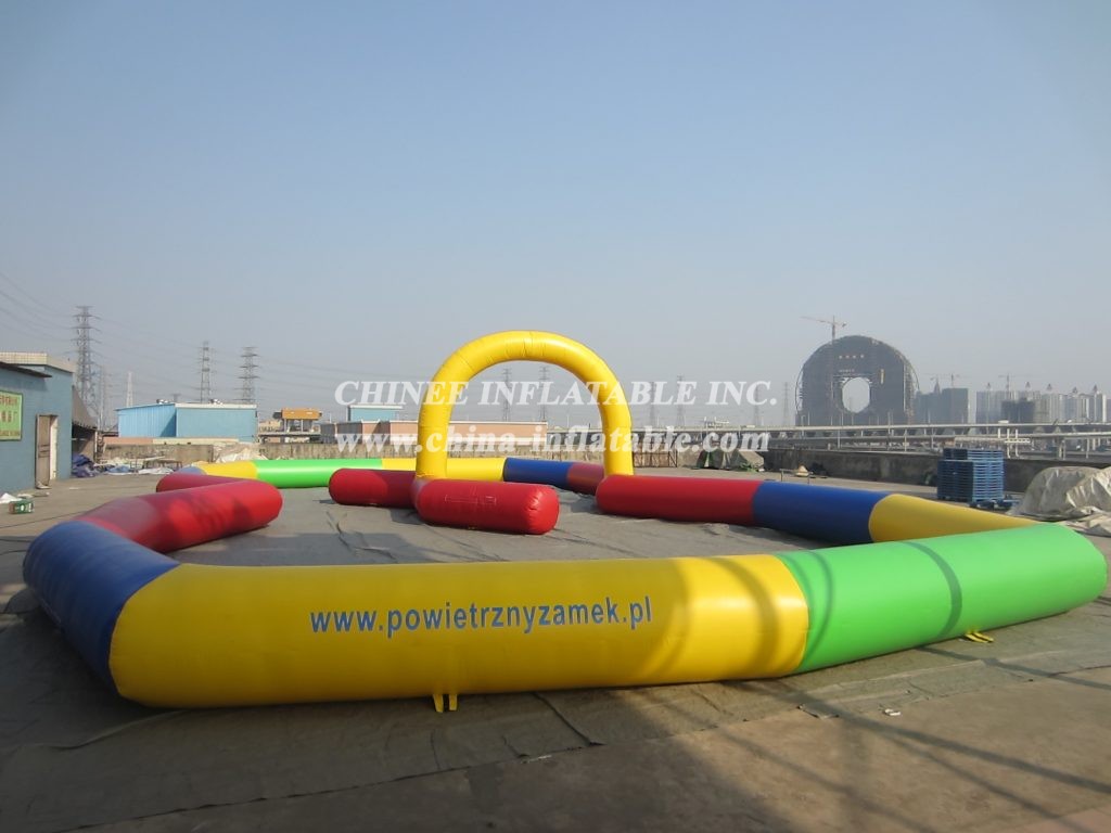 T11-720 Inflatable Race Track Challenge Sport Game