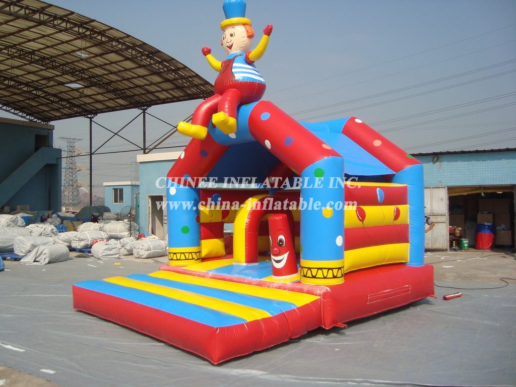 T2-3182 Clown Inflatable Bouncers