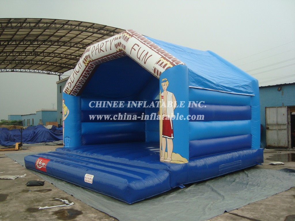 T2-1937 Beach Party Fun Inflatable Bouncer