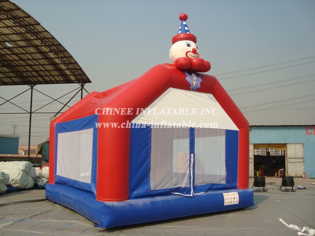 T2-2442 Happy Clown Inflatable Bouncers