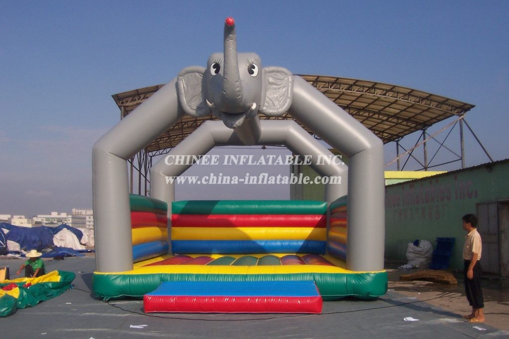 T2-2932 Elephant Inflatable Bouncer