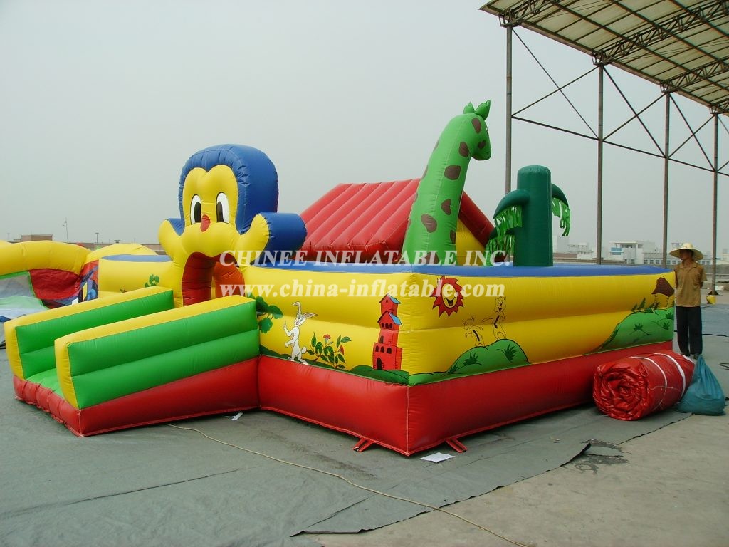 T2-2933 Giraffe Inflatable Bouncer