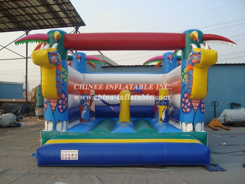 T2-718 Dinosaur Inflatable Bouncer