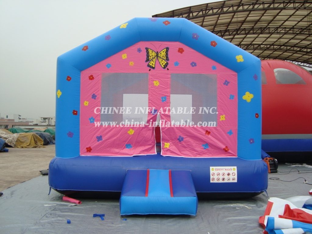T2-2708 Flowers Inflatable Bouncers