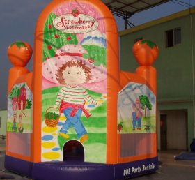 T2-2293 Strawberry Shortcake Inflatable Bouncer