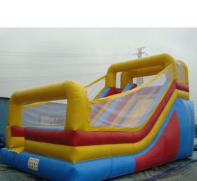 T8-419 The Popular Standard Massive Inflatable Double Lane Dry Slide