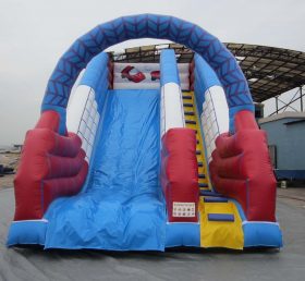 T8-168 Race Car Inflatable Dry Slide For Outdoor Used