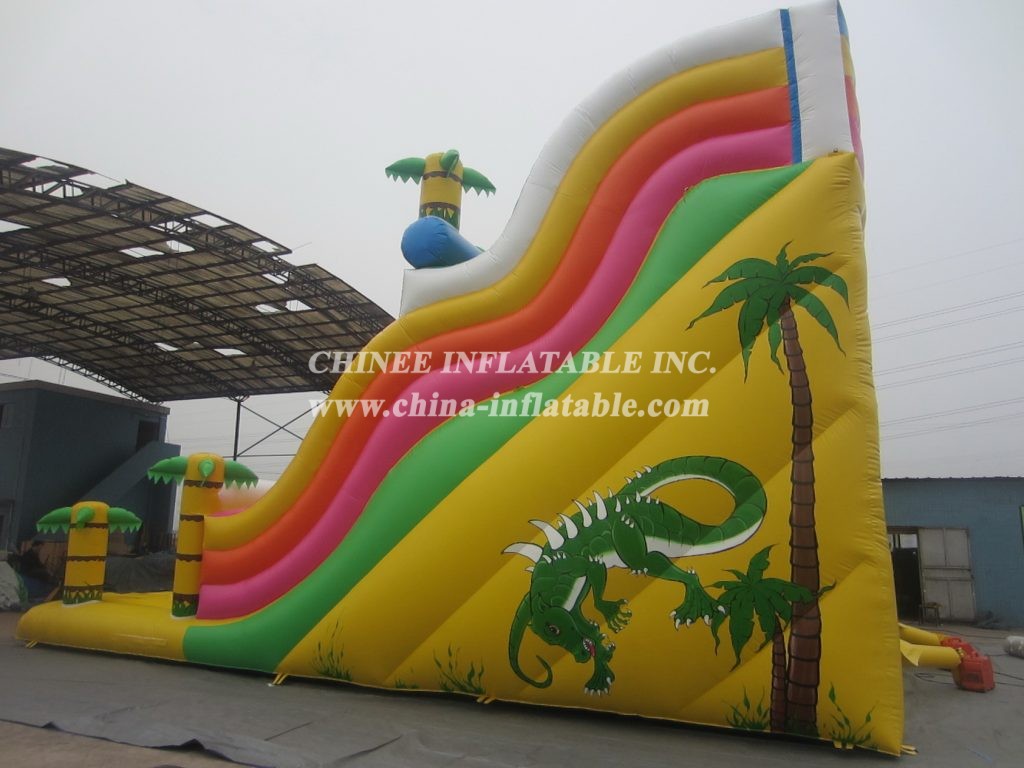 T8-244 Dinosaur Slides Giant Inflatable Slide