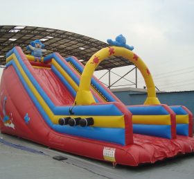 T8-300 Pirates Inflatable Slide