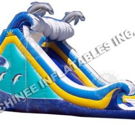 T8-318 Dolphin Inflatable Slide