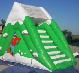 T8-393 Winter Mountain Inflatable Dry Slide