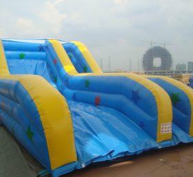 T8-401 Colorful Stars Inflatable Slide For Outdoor Used
