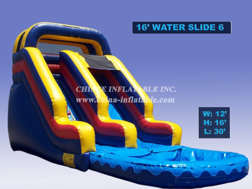 T8-408 Giant Inflatable Slide With Water Pool