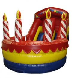 T8-470 Birthday Party Inflatable Dry Slide