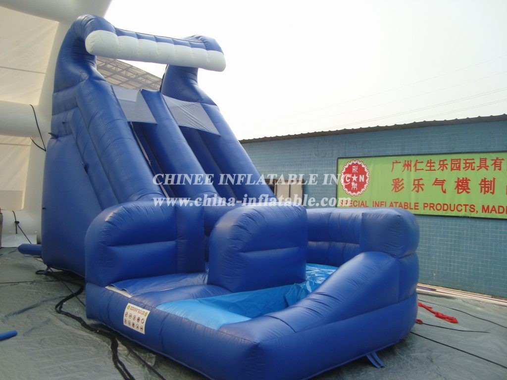 T8-543 Blue Giant Inflatable Slide